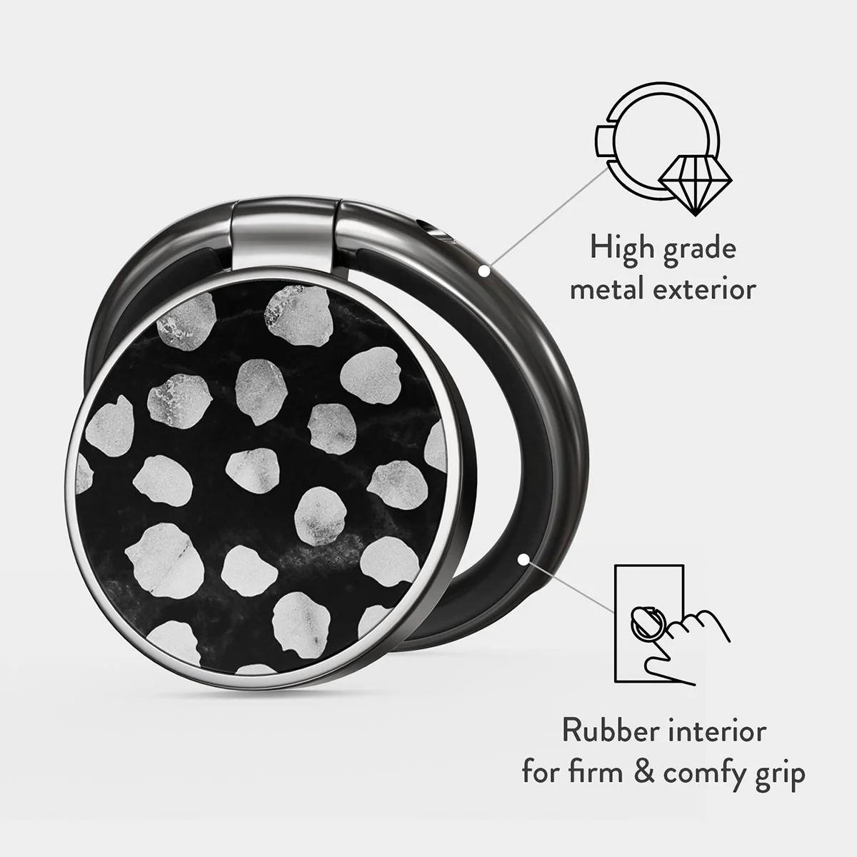 Night Sky - Dotted Adhesive Ring Holder