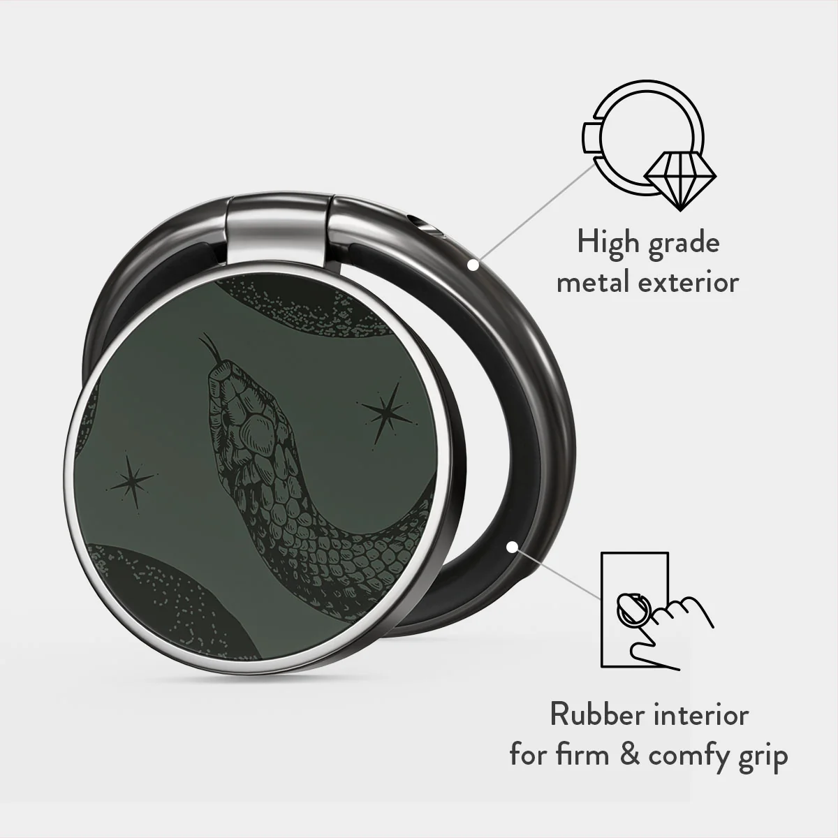 Poison - Adhesive Ring Holder