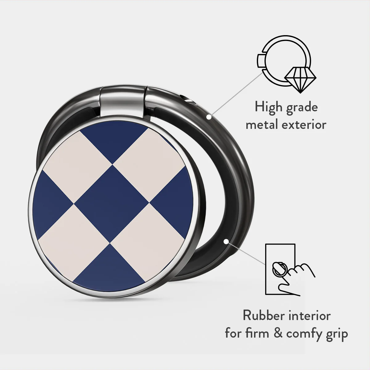 Check & Mate - Adhesive Ring Holder