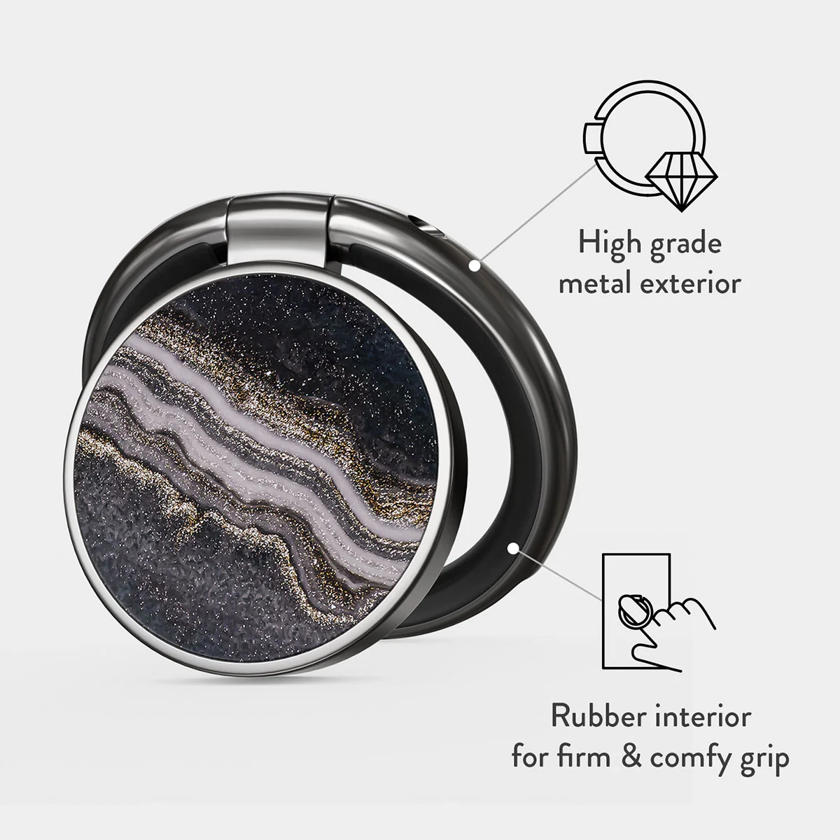 Magic Night - Beautiful Adhesive Ring Holder