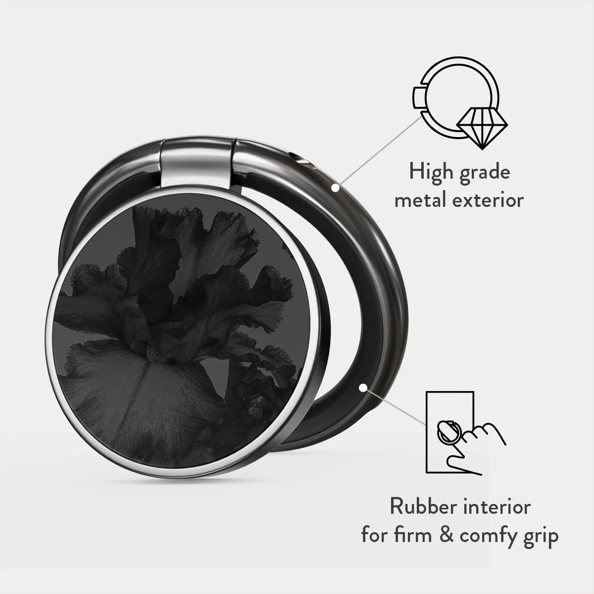 Nocturnal - Adhesive Ring Holder