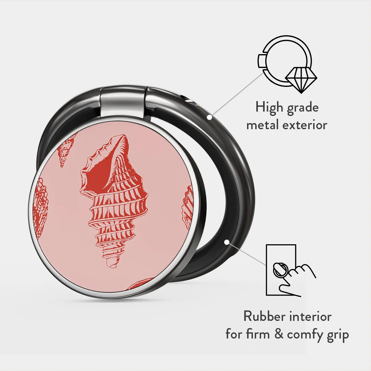 Coastal Treasure - Adhesive Ring Holder