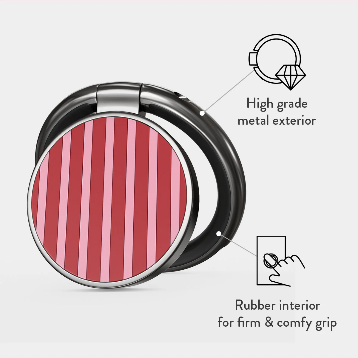 Strawberry Jam - Adhesive Ring Holder