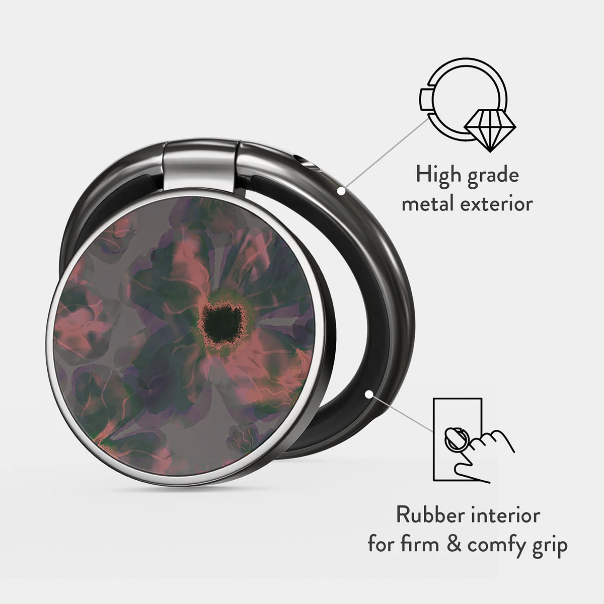 Volcanic Garden - Adhesive Ring Holder