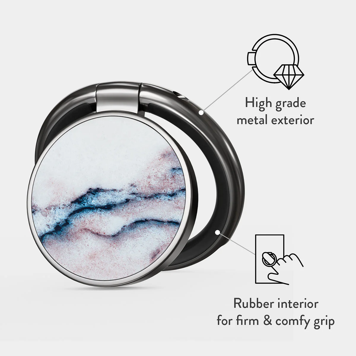 Bubble Gum - Adhesive Ring Holder