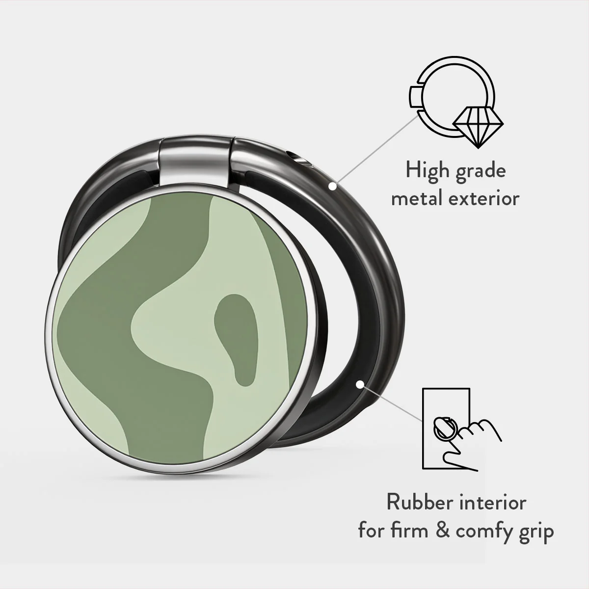 No Rush - Adhesive Ring Holder