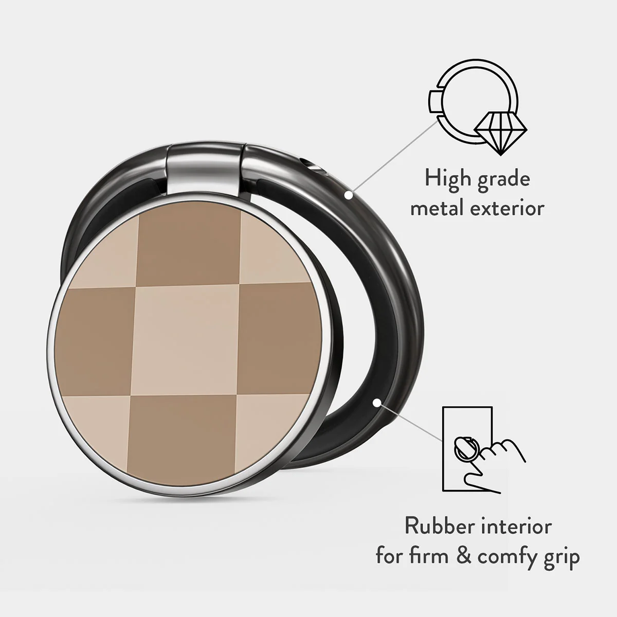 Math Exam Adhesive Ring Holder