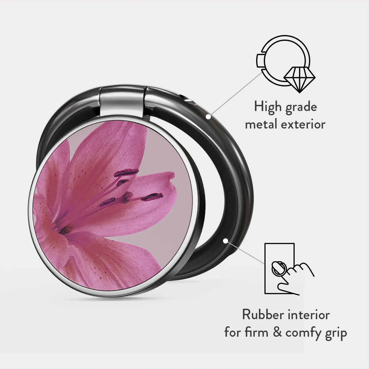 Fragile Beauty - Adhesive Ring Holder