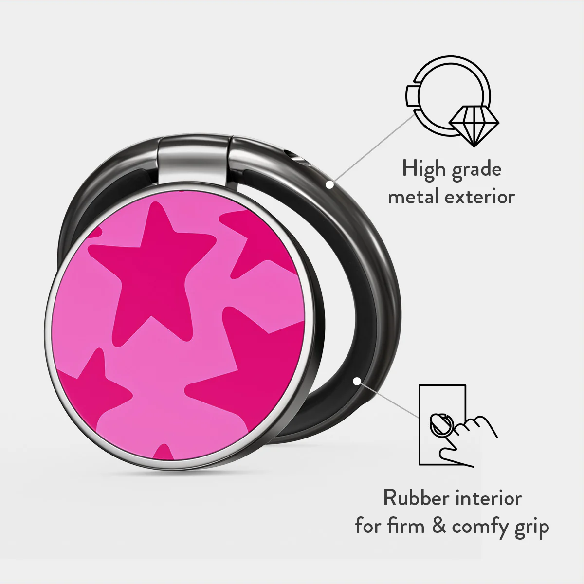 Let's Go Party - Adhesive Ring Holder