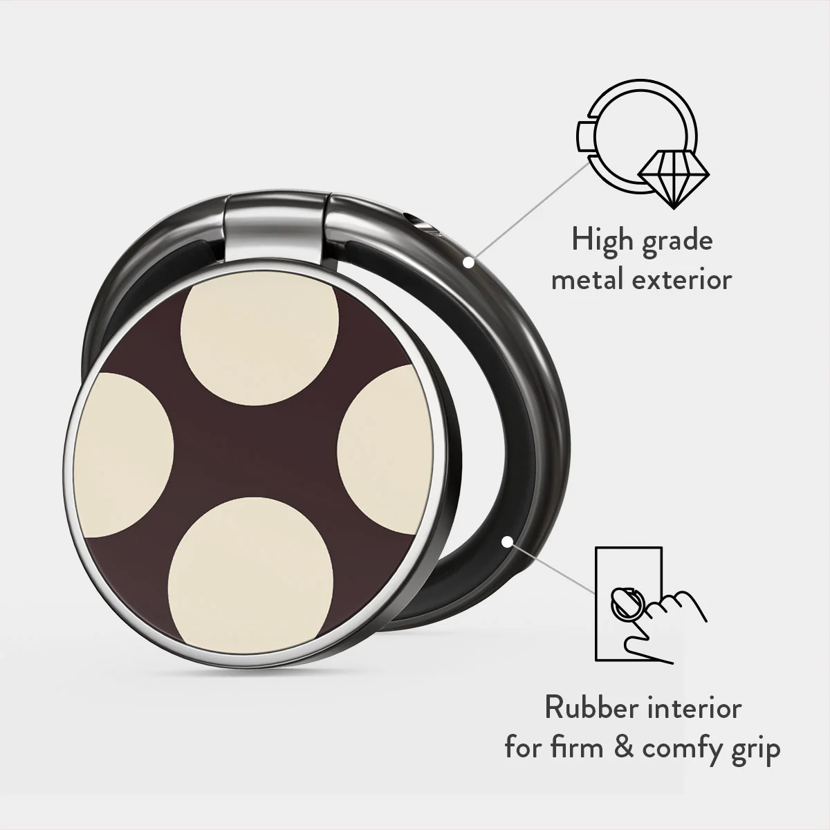 Spot On - Adhesive Ring Holder