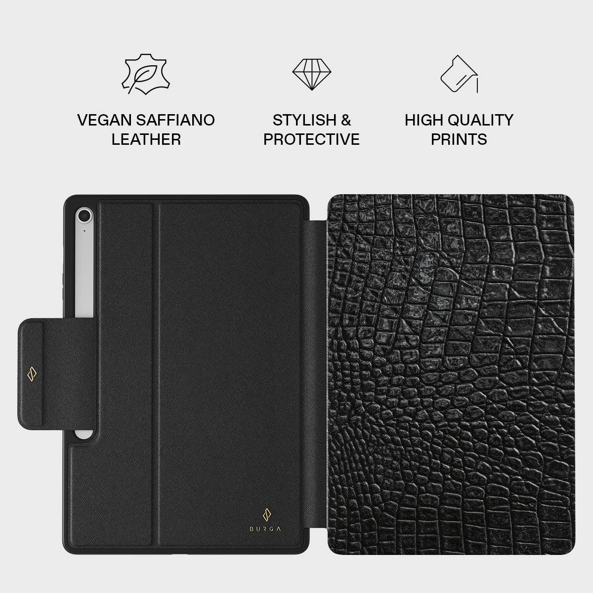 Reaper's Touch - Snakeskin Samsung Galaxy Tab S10+ FE Case