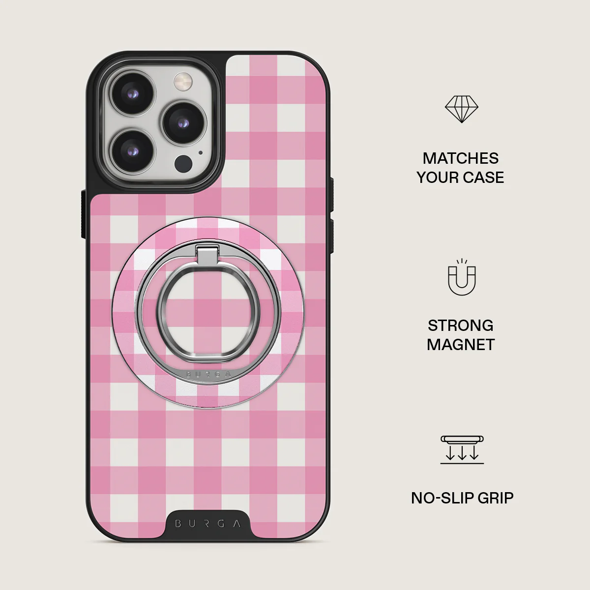 Think Pink - Magnetic Ring Holder