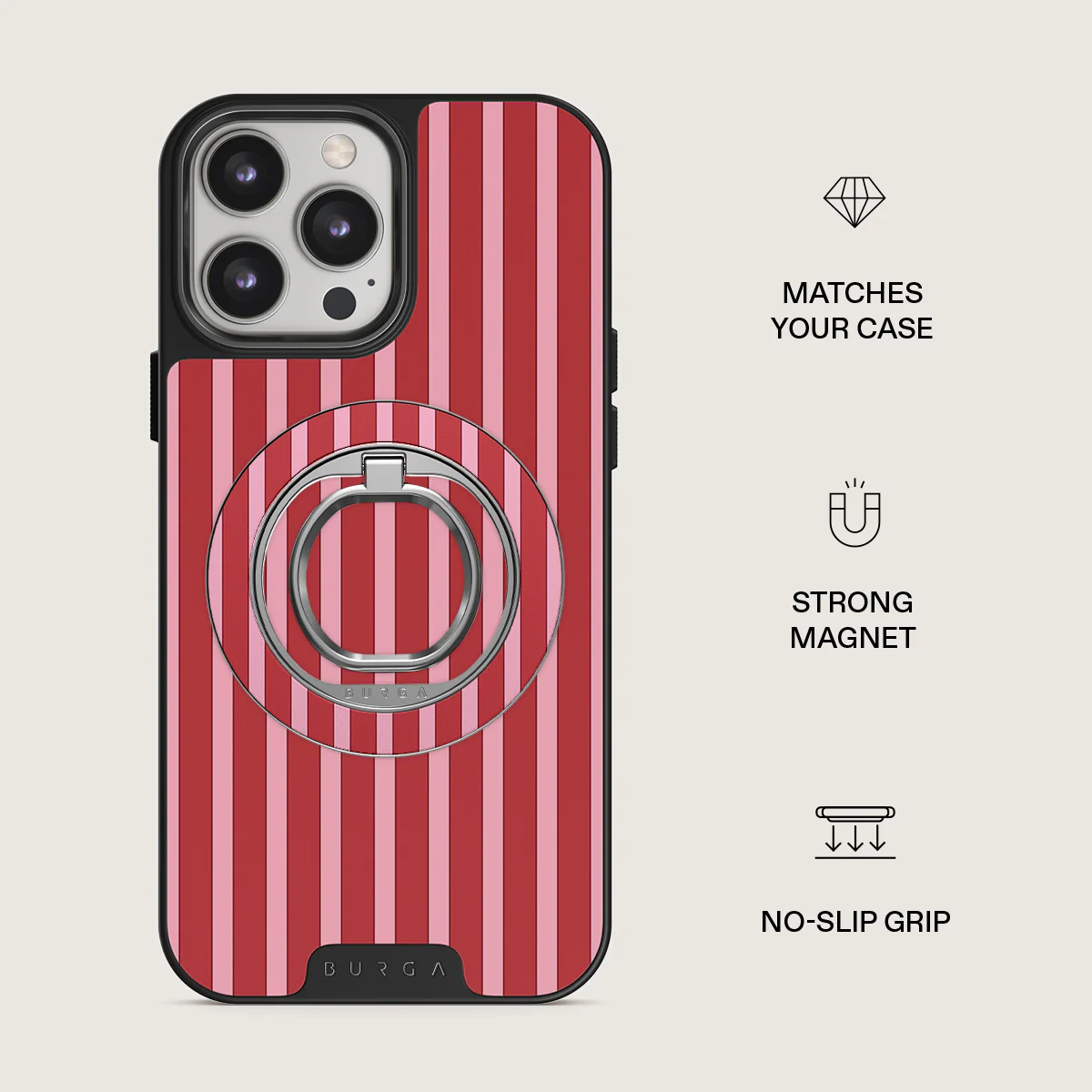 Strawberry Jam - Magnetic Ring Holder