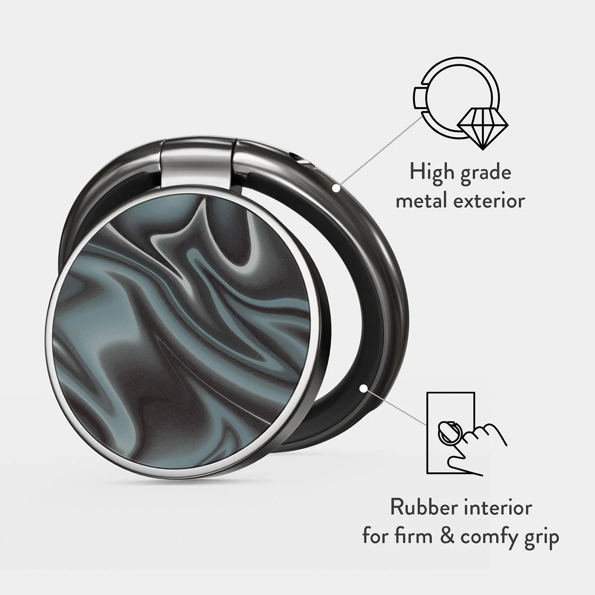 Lightning Strike - Adhesive Ring Holder