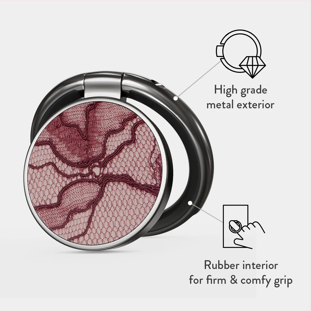 Office Siren - Adhesive Ring Holder