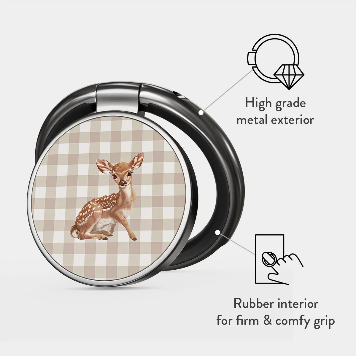 Bambi - Adhesive Ring Holder