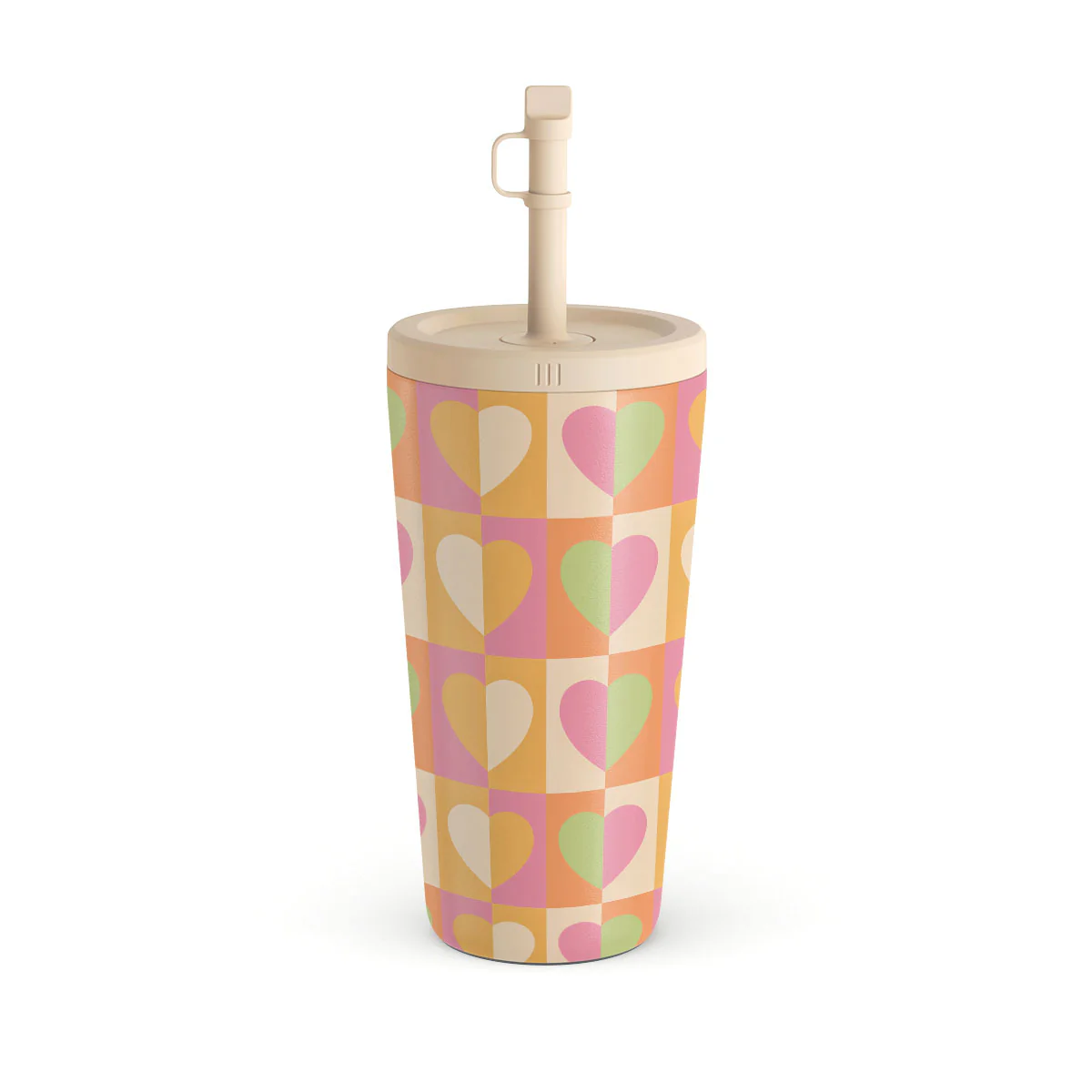 Summer Love - Heart Travel Mug