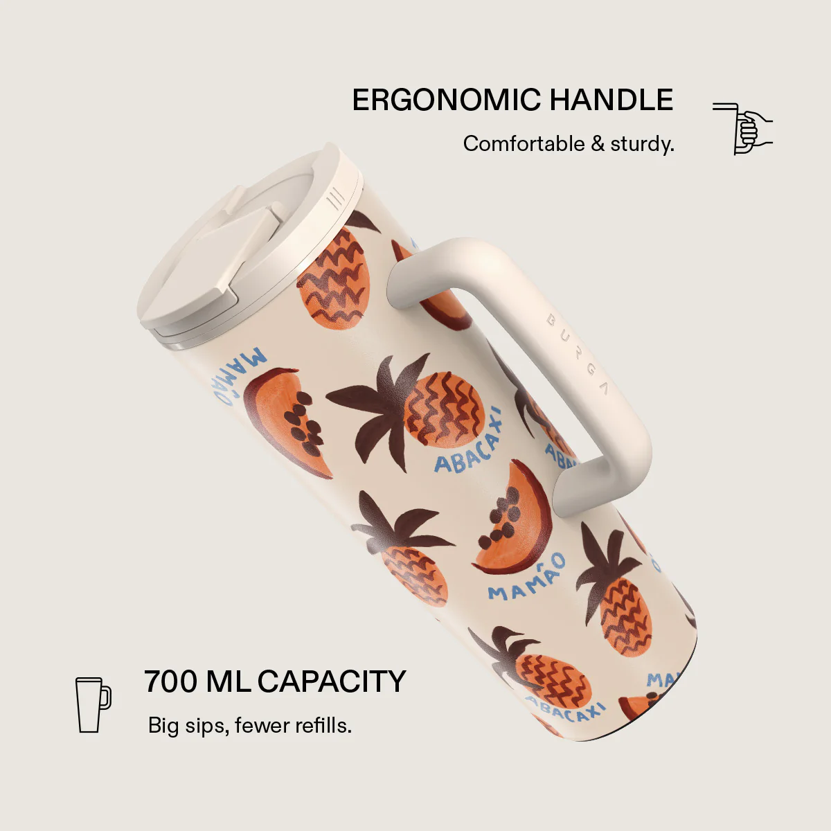 Abacaxi - EasyGrip Travel Mug