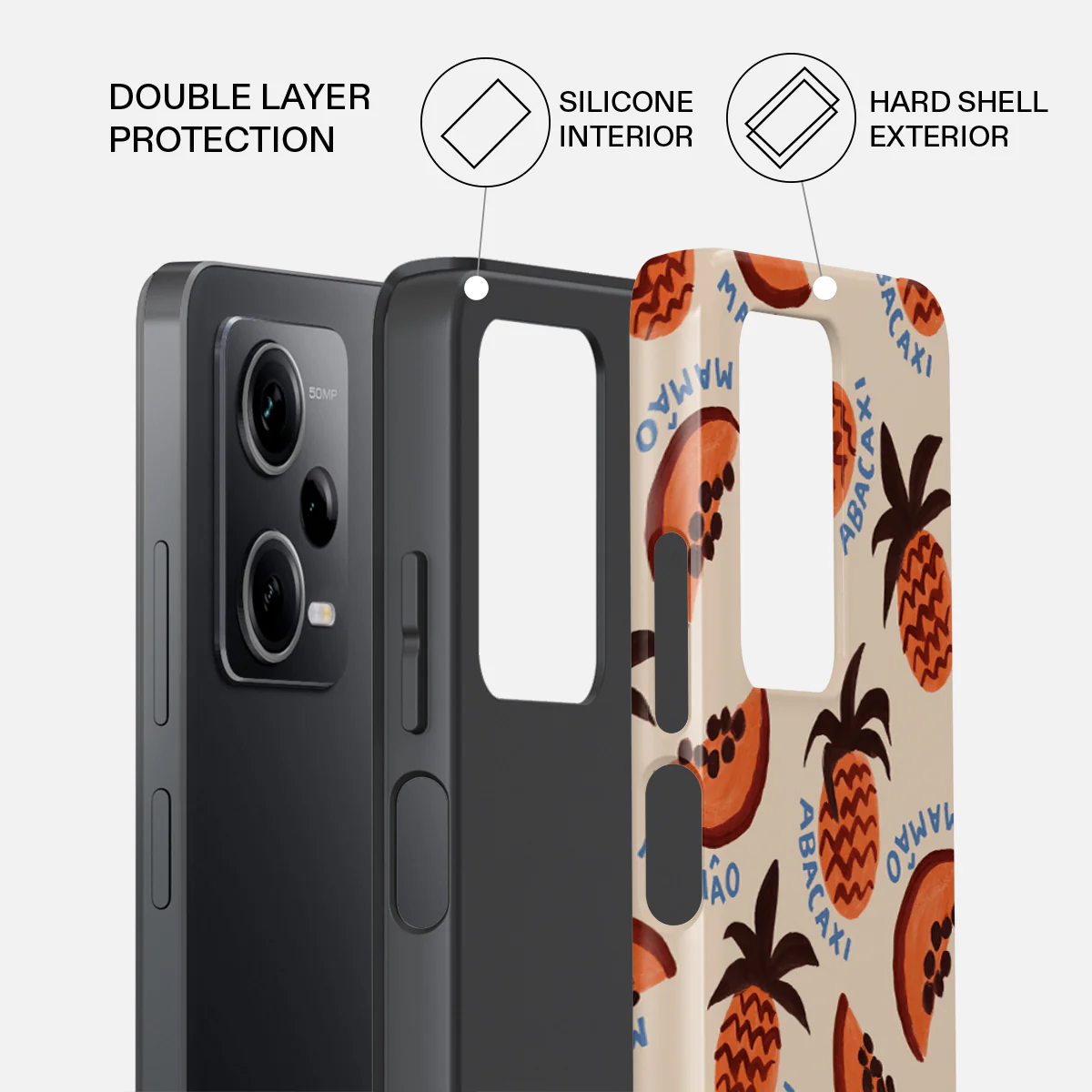 Abacaxi - Xiaomi Redmi Note 12 Pro 5G Case