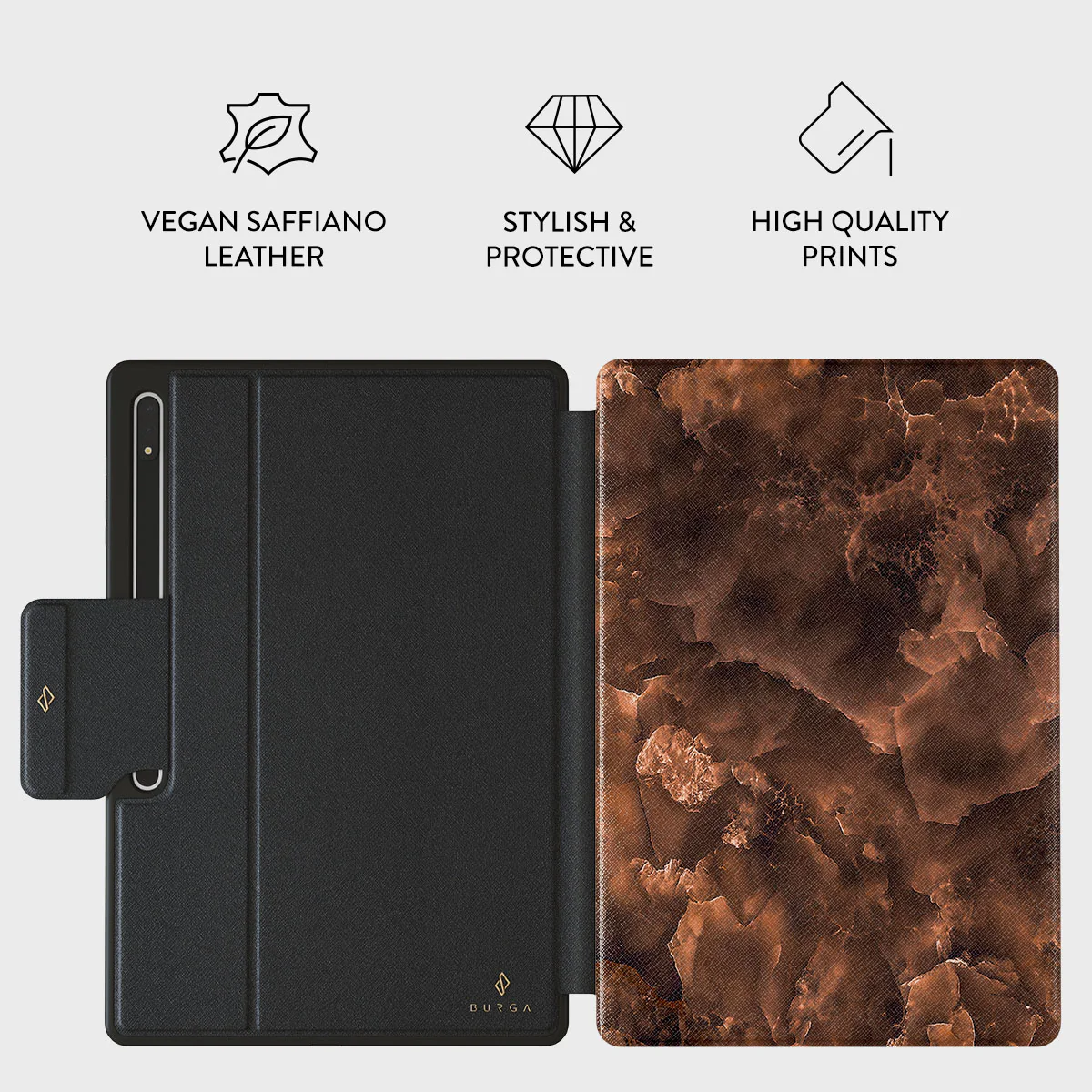 Toasted Chestnut - Brown Samsung Galaxy Tab S10 Ultra Case