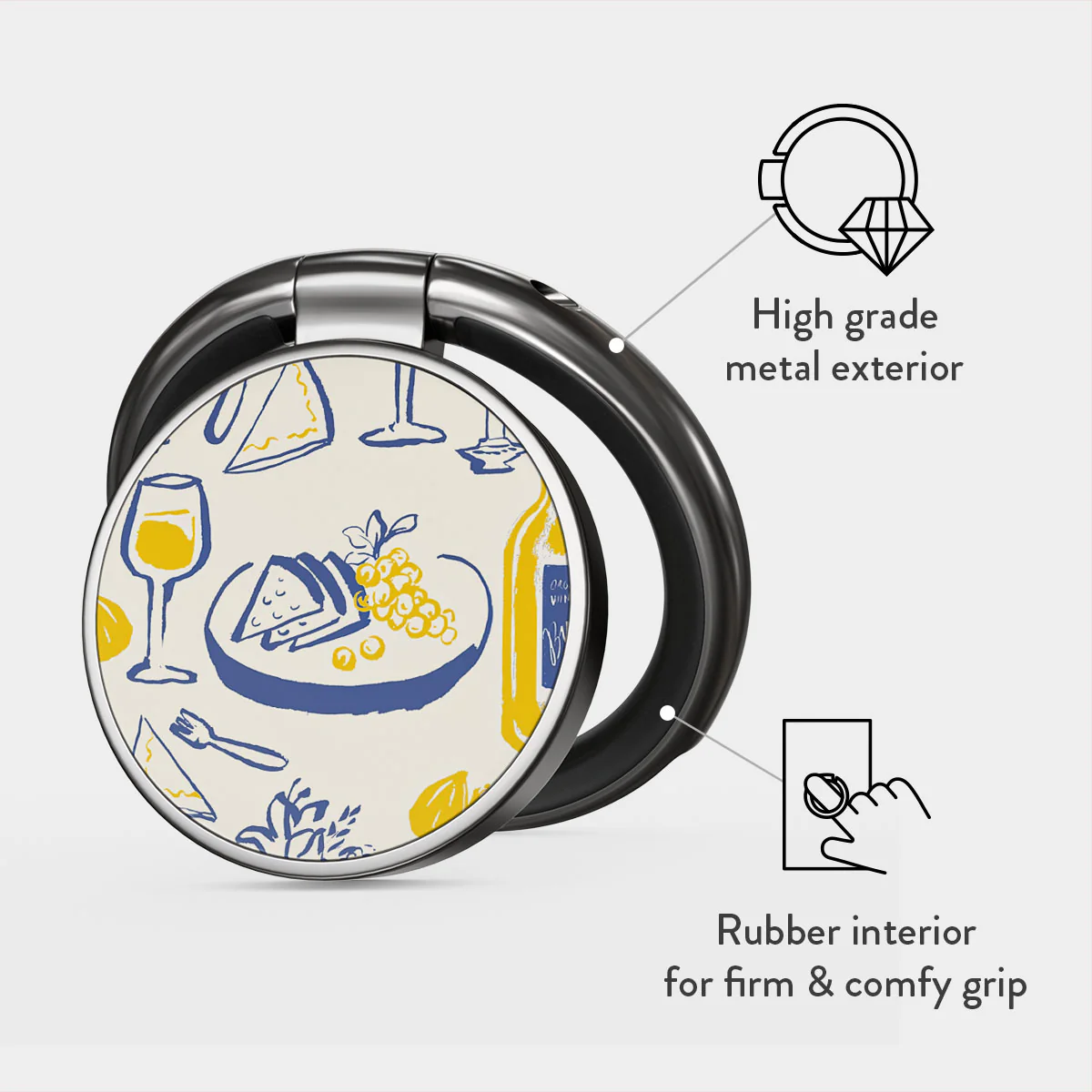 Couvert - Adhesive Ring Holder