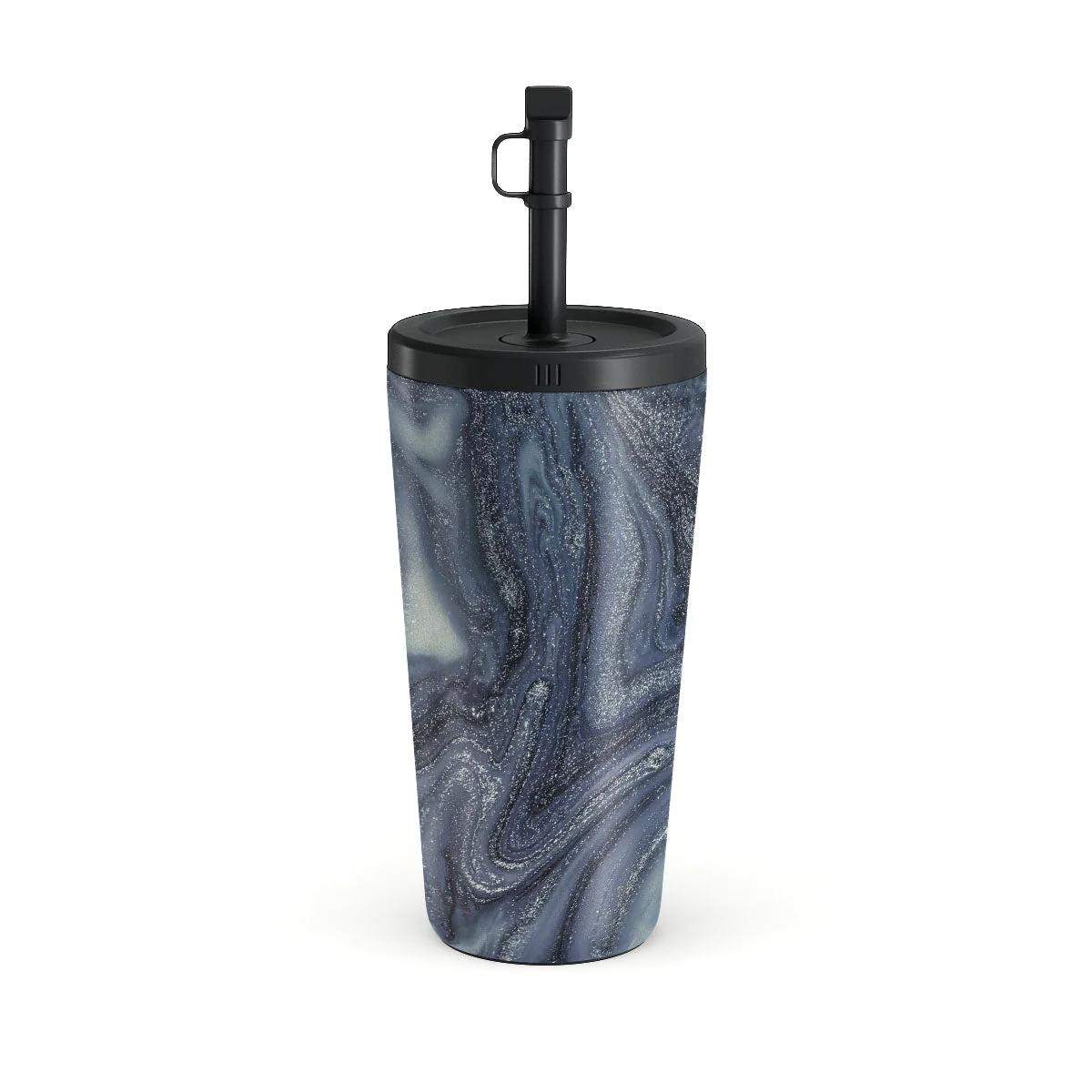 Navy Trench - Blue Travel Mug