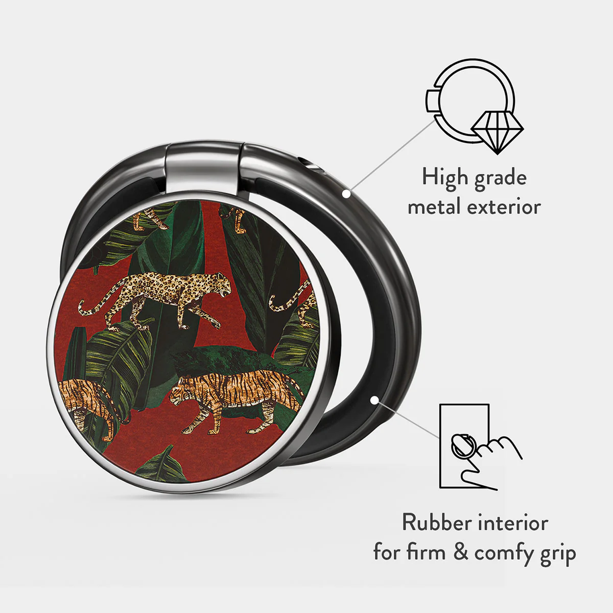 Morning Commute - Designer Adhesive Ring Holder