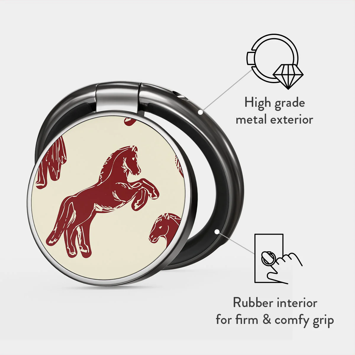 Mustang - Adhesive Ring Holder