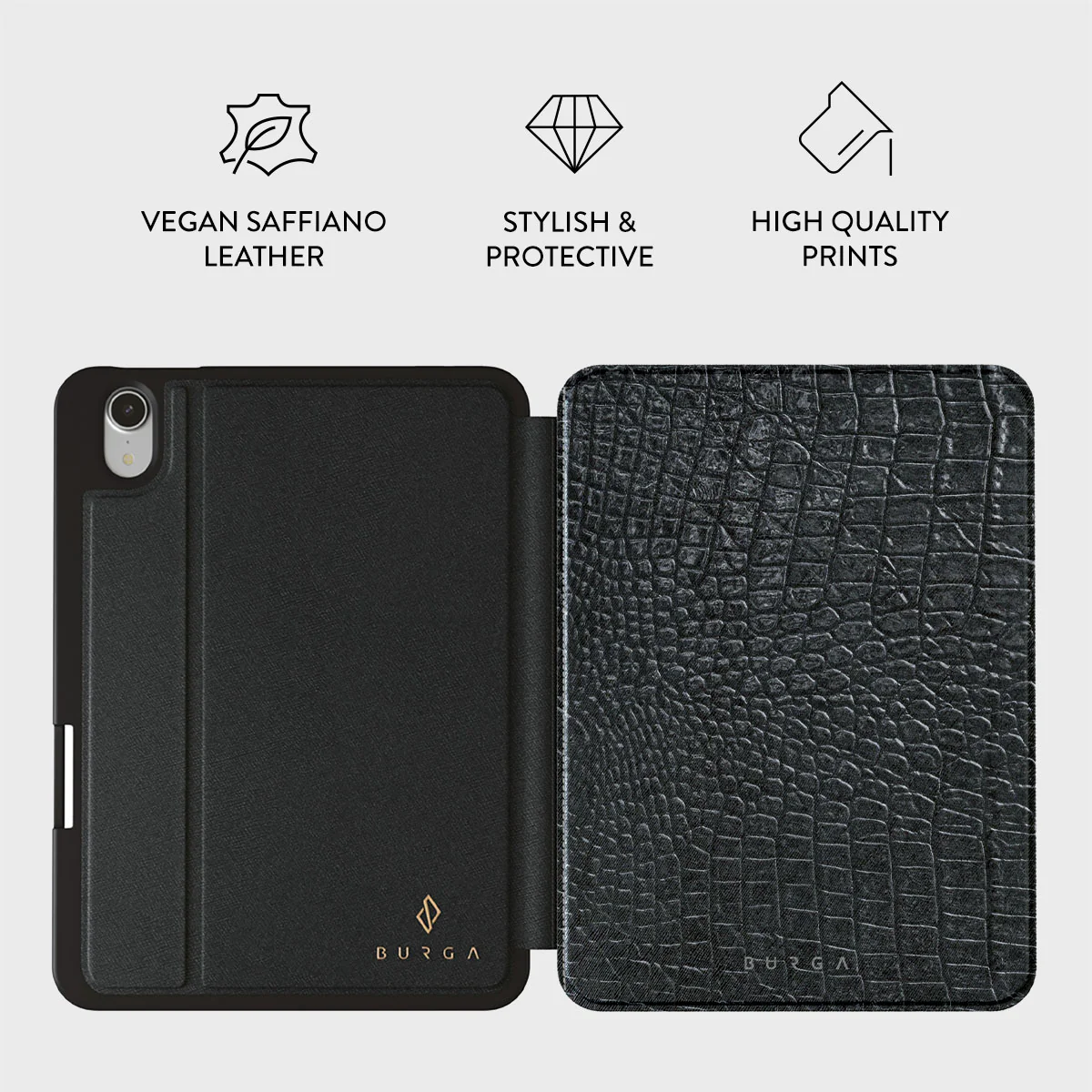 Reaper's Touch - Snakeskin iPad Mini 8.3 (A17 Pro/6th Gen) Case