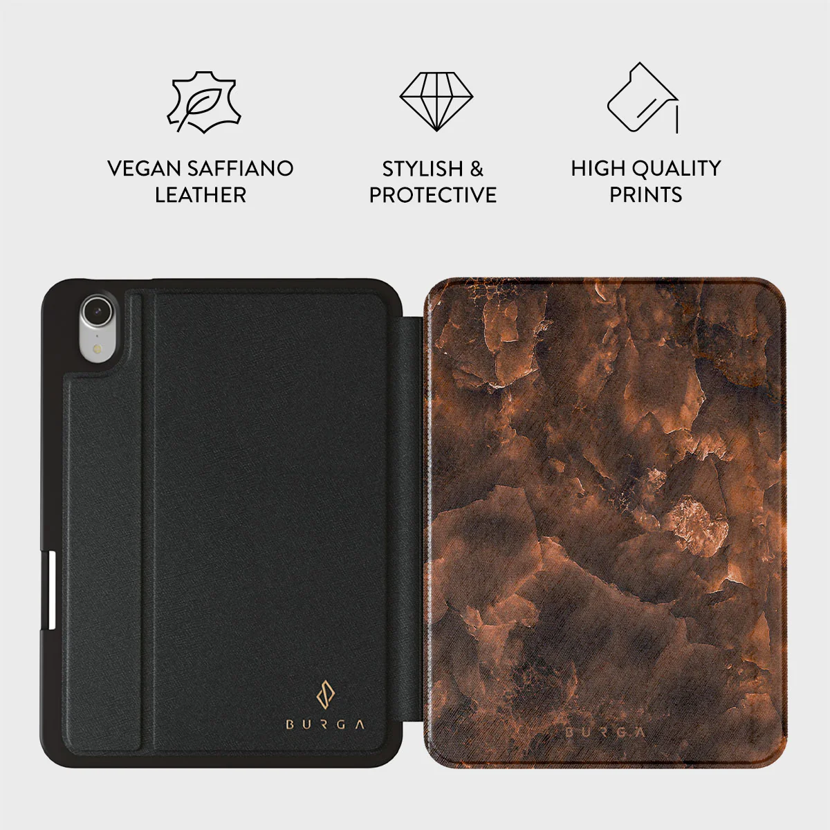 Toasted Chestnut - Brown iPad Mini 8.3 (A17 Pro/6th Gen) Case