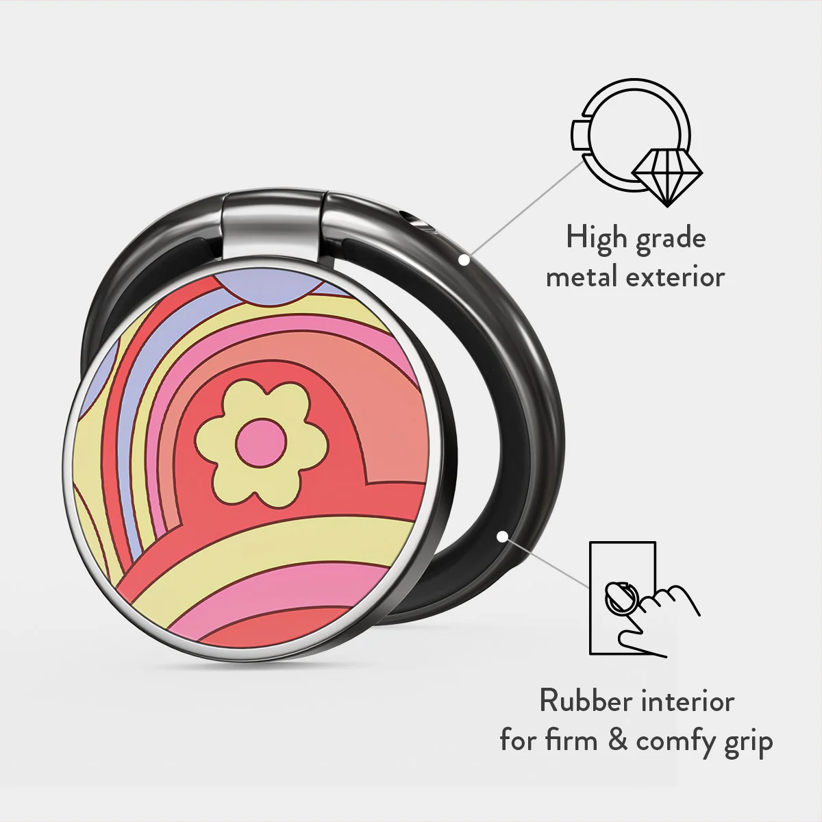 Roller Disco - Adhesive Ring Holder