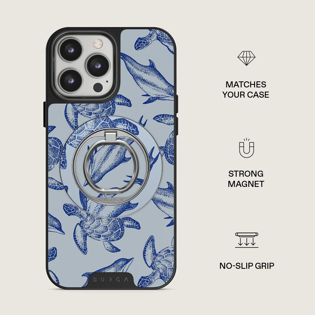 Aquatic Dance - Magnetic Ring Holder