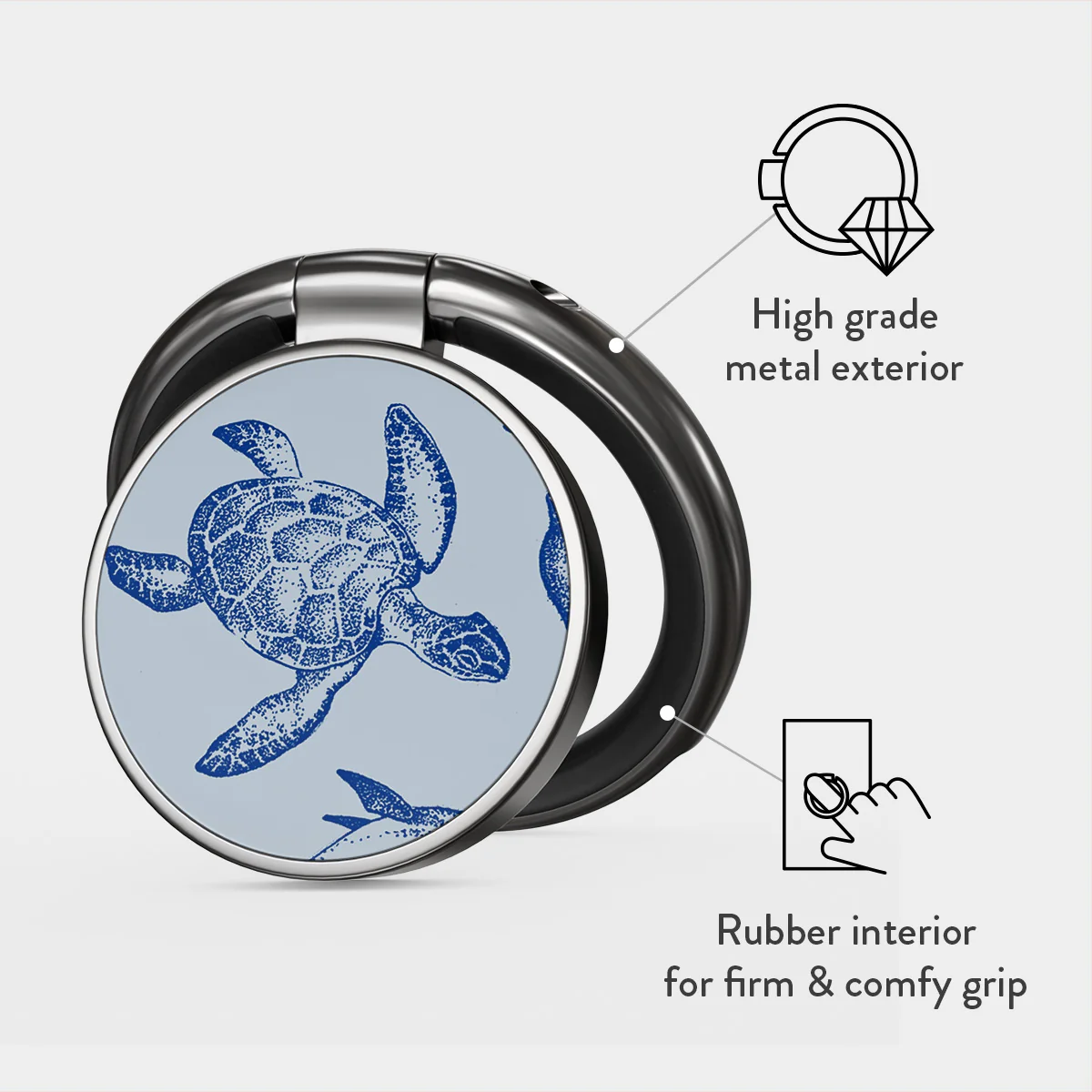 Aquatic Dance - Adhesive Ring Holder
