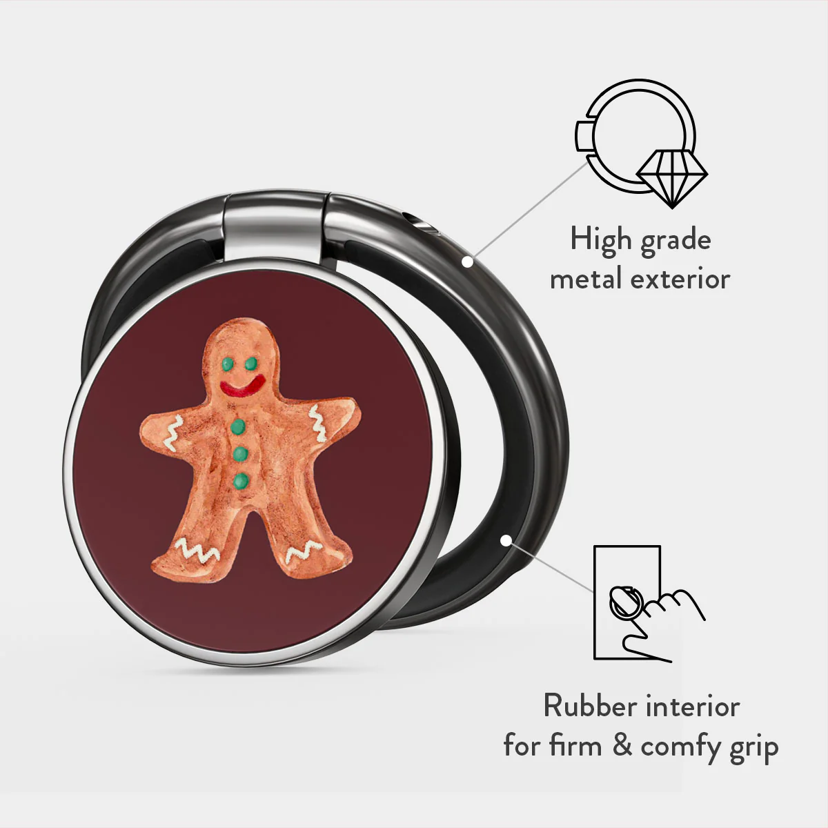 Cookie Jar - Adhesive Ring Holder