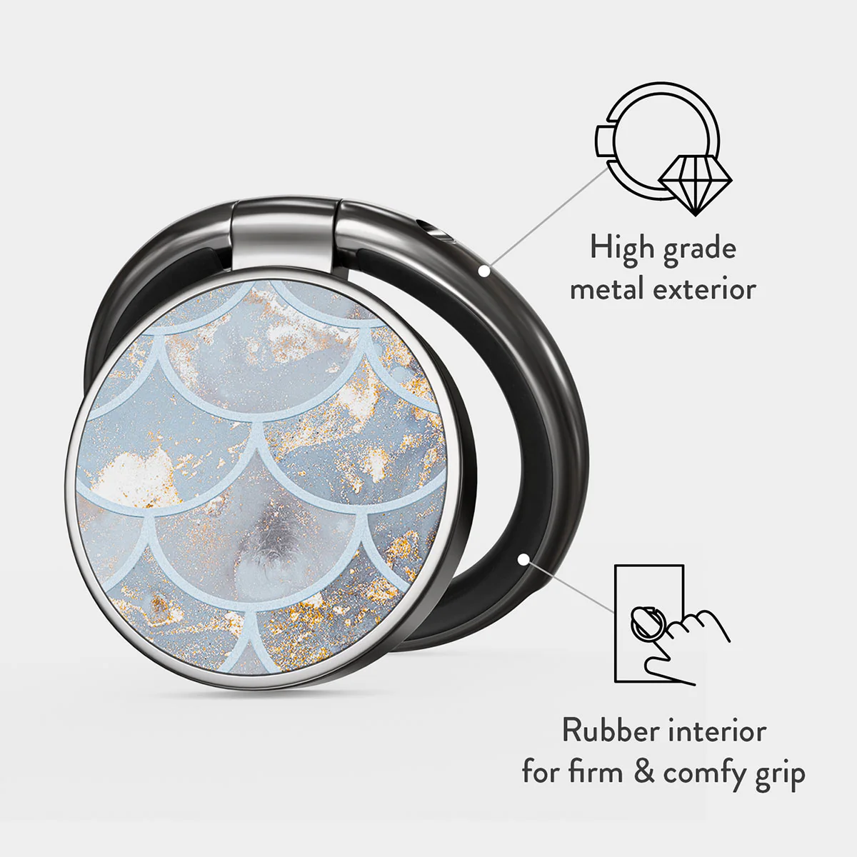 Mermaid Skin - Adhesive Ring Holder