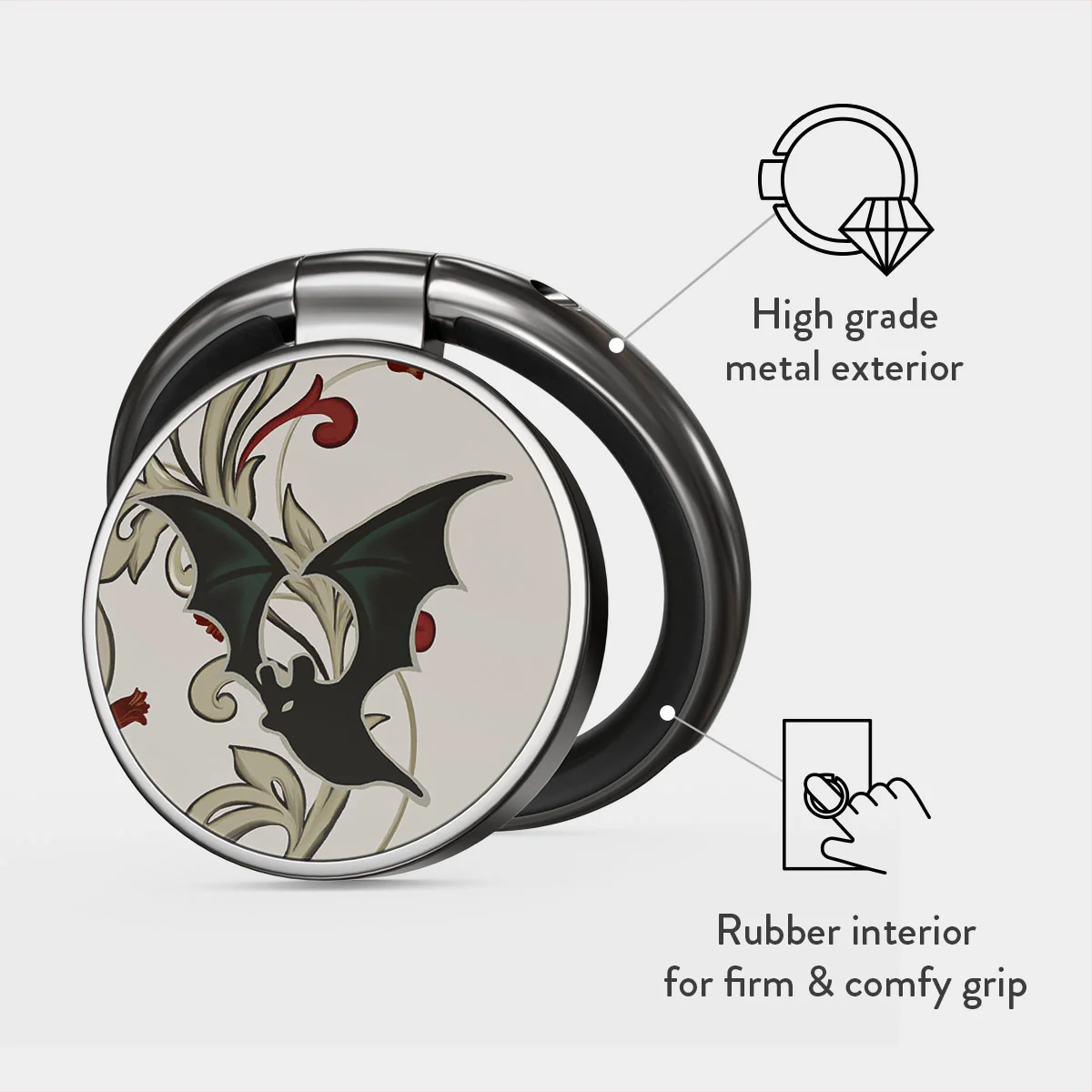 Warded - Adhesive Ring Holder