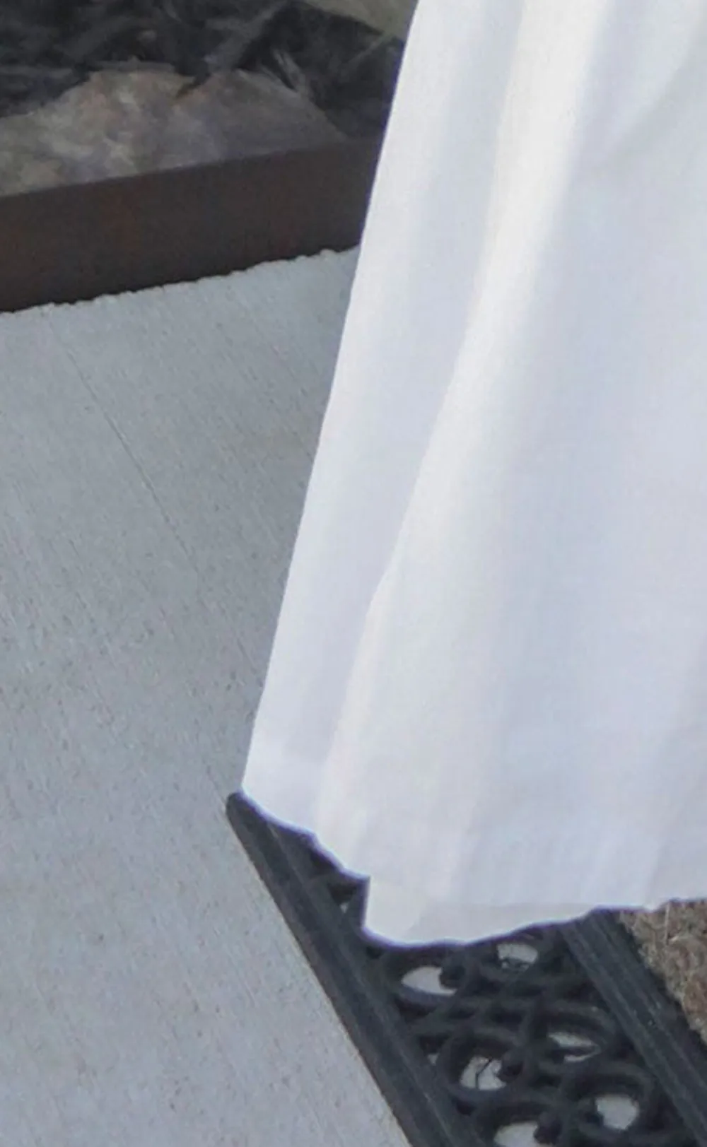 White Tiered Strappy Maxi Dress