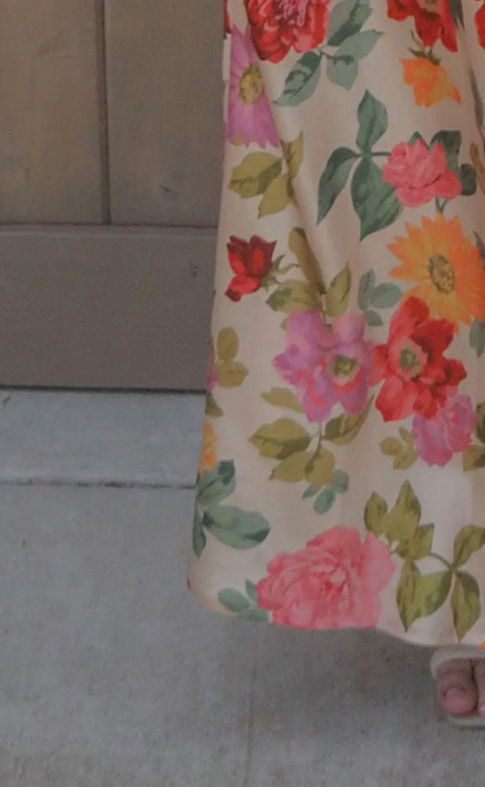 All Over Floral Maxi Dress