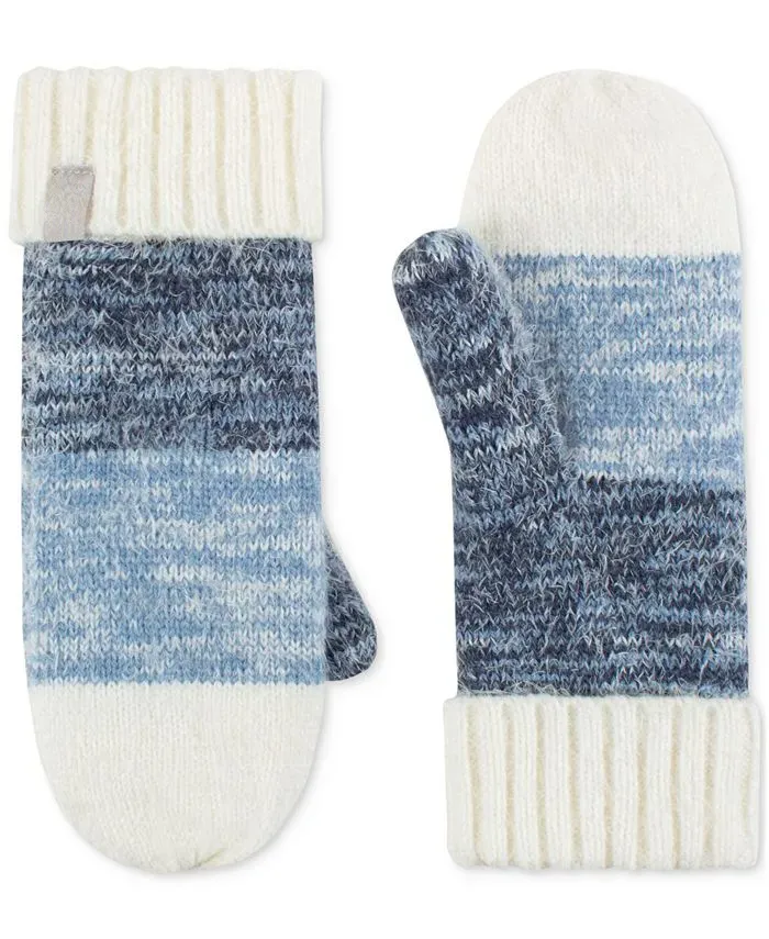 Sloane Feather Knit Mittens