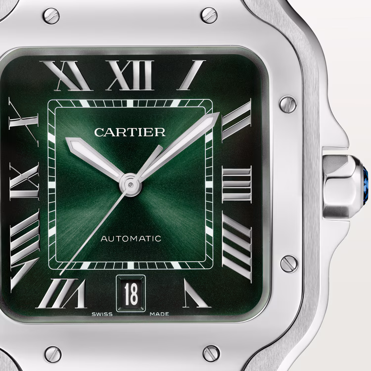 Cartier Santos Large Green