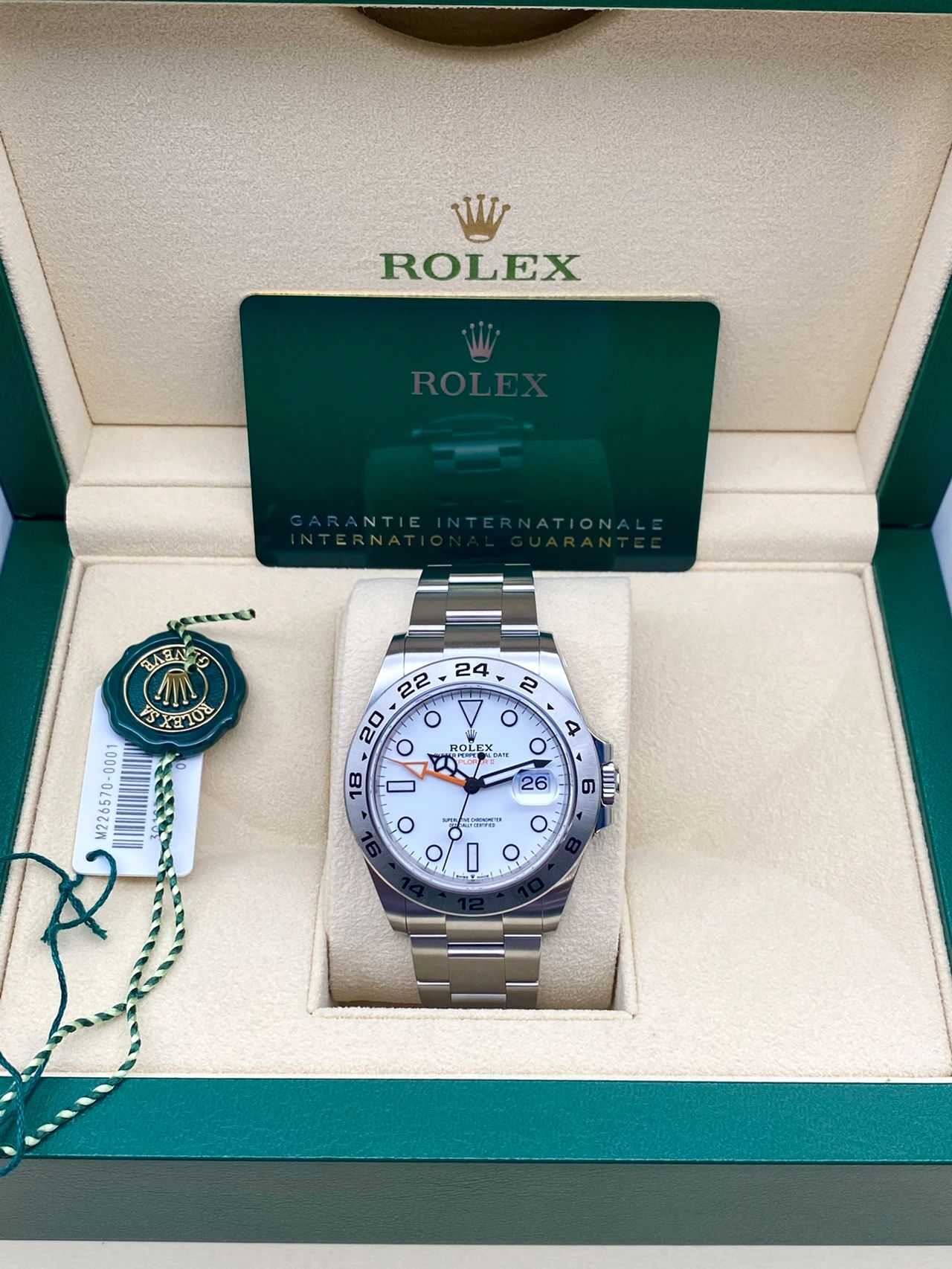 Rolex Oyster Perpetual Explorer II 226570 Series