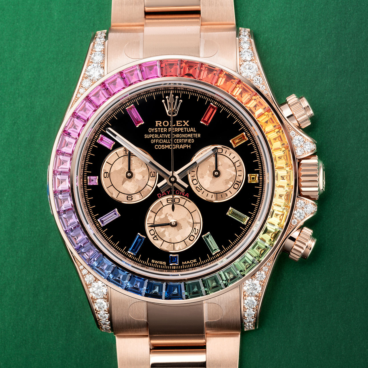 Cosmograph Daytona 116595 "Rainbow" Brand New "Very Rare"