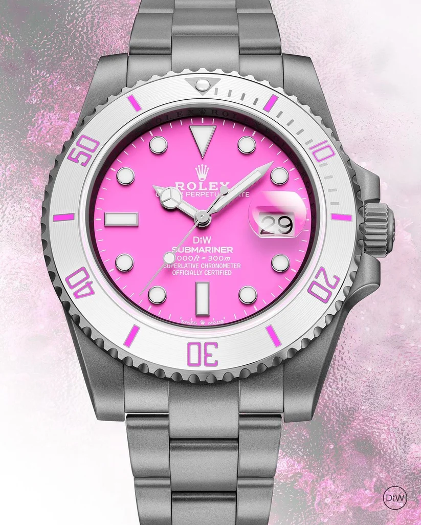 DiW Rolex Submariner FUCHSIA