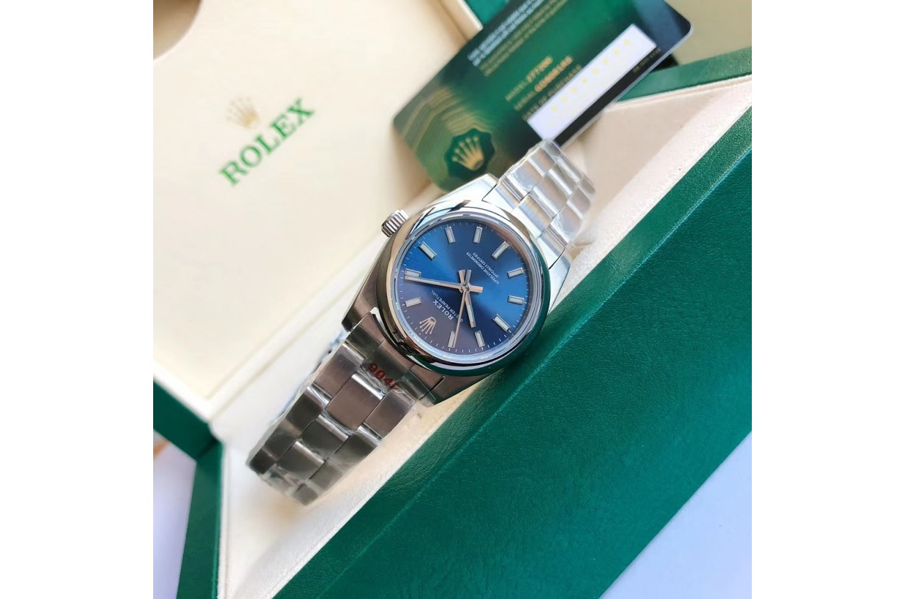 Rolex Oyster Perpetual 31/41mm SS/SS Blue/Stk