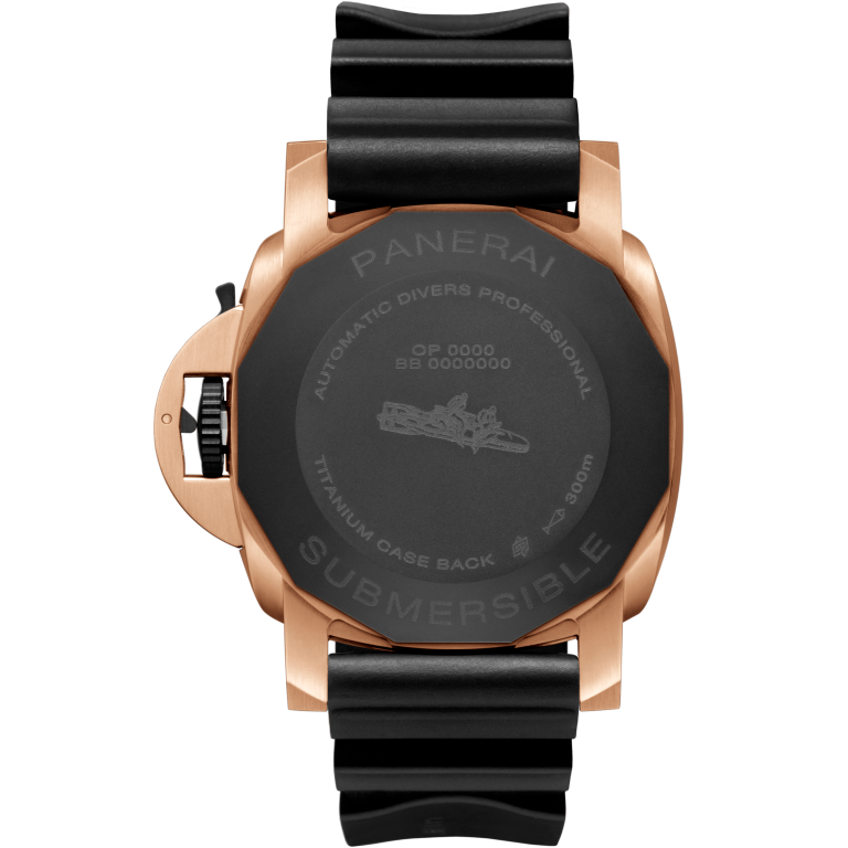 Submersible Black QuarantaQuattro Goldtechβ’ OroCarbo 44mm