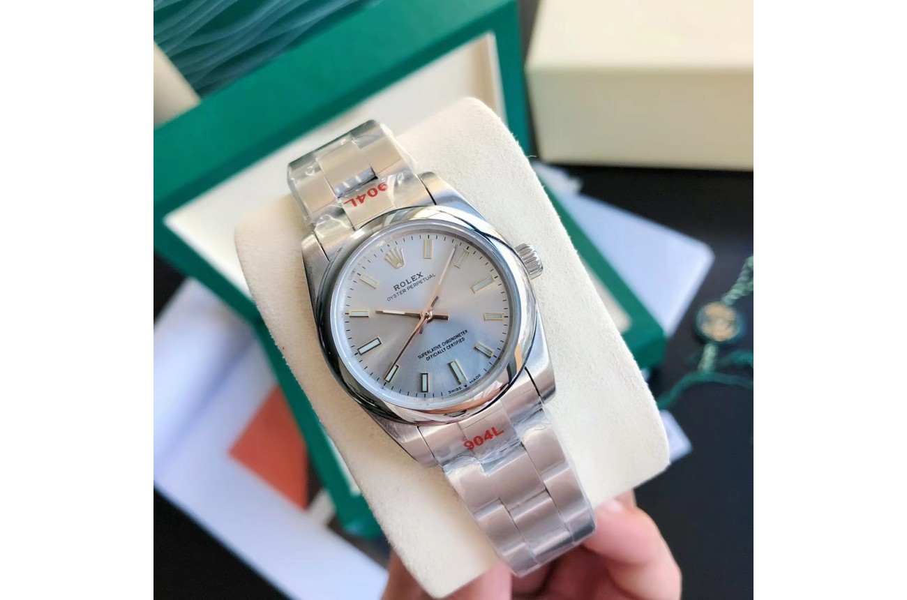 Rolex Oyster Perpetual 31/41mm SS/SS Sliver/Stk
