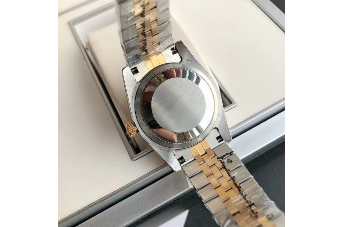 Rolex Datejust 36/28mm RG/SS Jub White/Dial