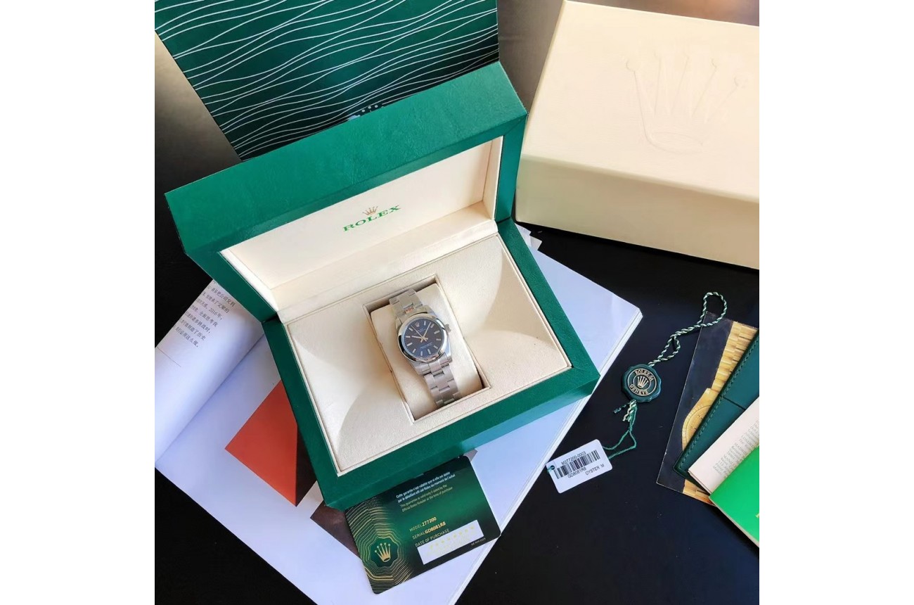 Rolex Oyster Perpetual 31/41mm SS/SS Blue/Stk