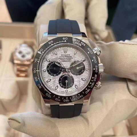 Rolex Cosmograph Daytona White Gold Meteorite 116519LN Replica