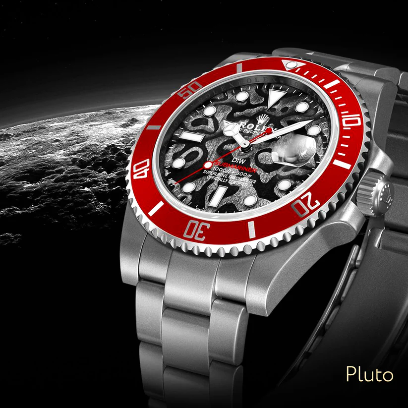 DiW Rolex Submariner PLUTO Rolex DiW Blackwater Ghost